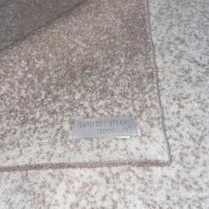 Barefoot Dreams Confetti Women's Scarf CozyChic Knit Cream Taupe BDWCL20852 New